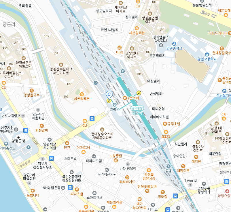 양평 1호점 실제 사무공간